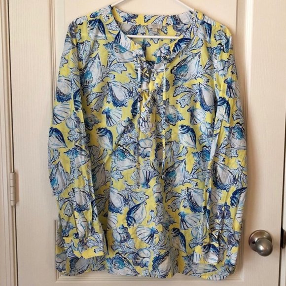 Talbots Tops - Talbots Seashell Shirt